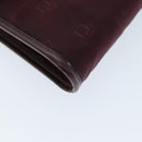 Christian Dior Chain Shoulder Bag Nylon Red Auth am6209-14