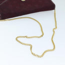 Christian Dior Chain Shoulder Bag Nylon Red Auth am6209-7