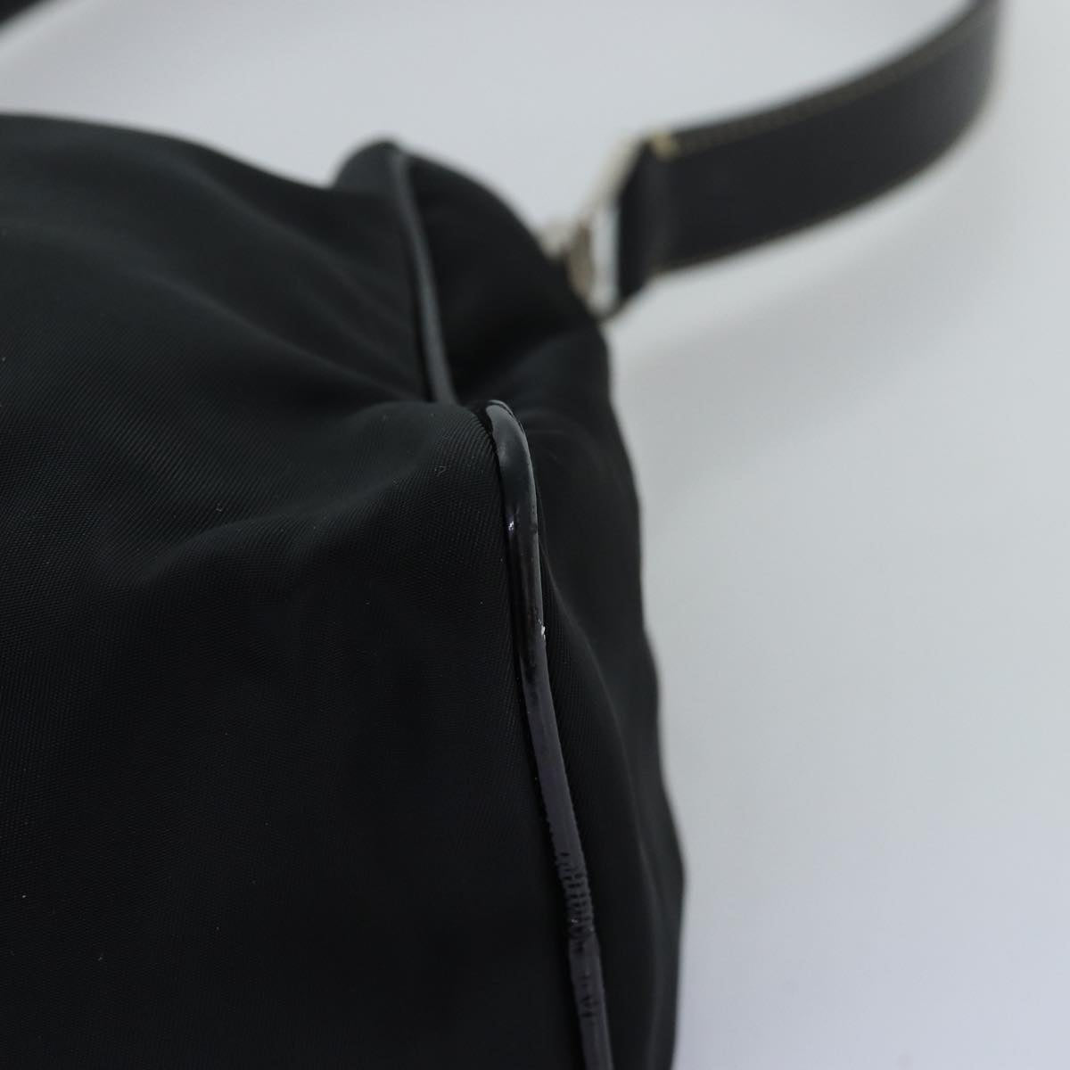 PRADA Shoulder Bag Nylon Black Auth am6210