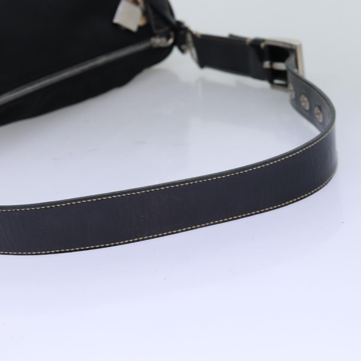 PRADA Shoulder Bag Nylon Black Auth am6210