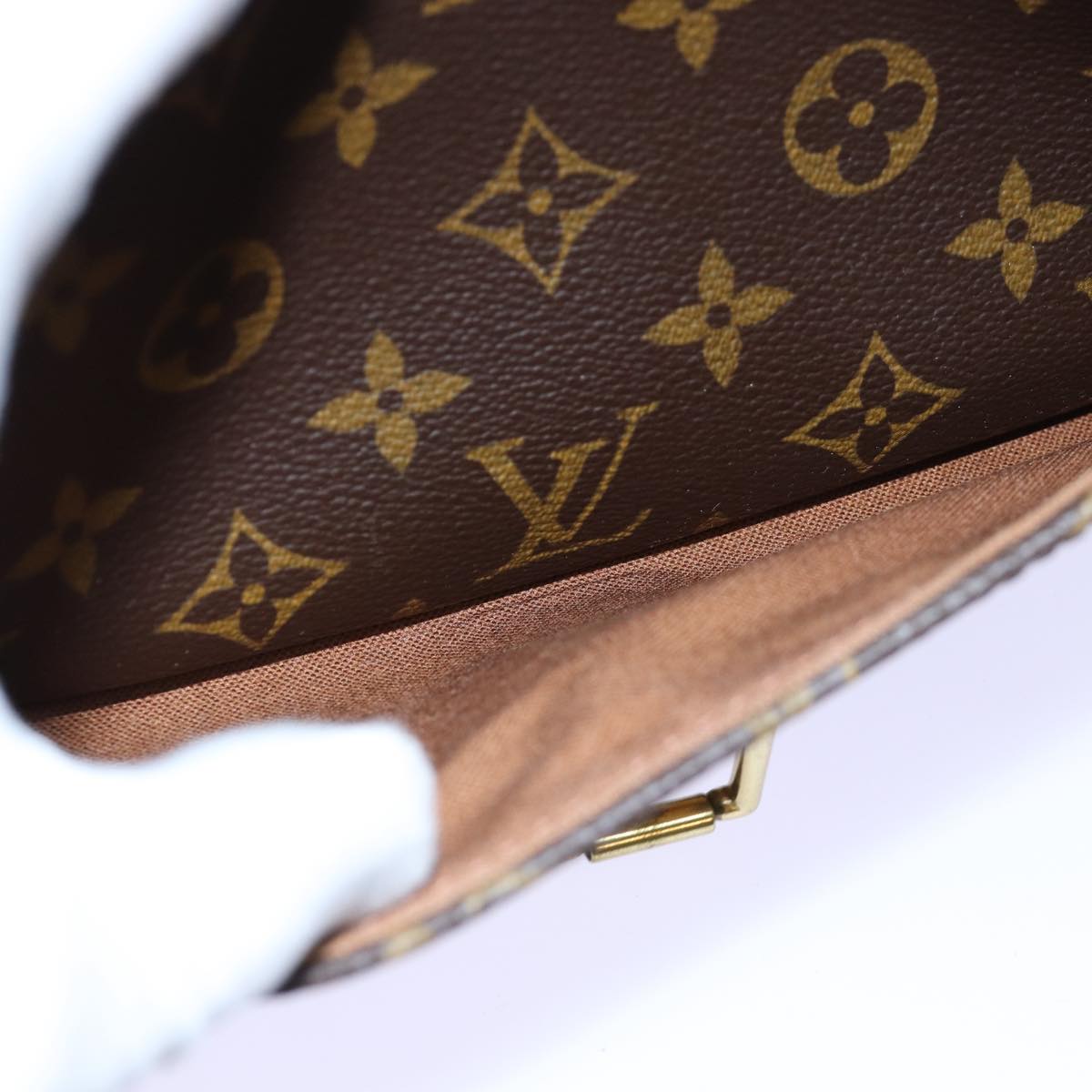 LOUIS VUITTON Monogram Sologne Shoulder Bag M42250 LV Auth am6211