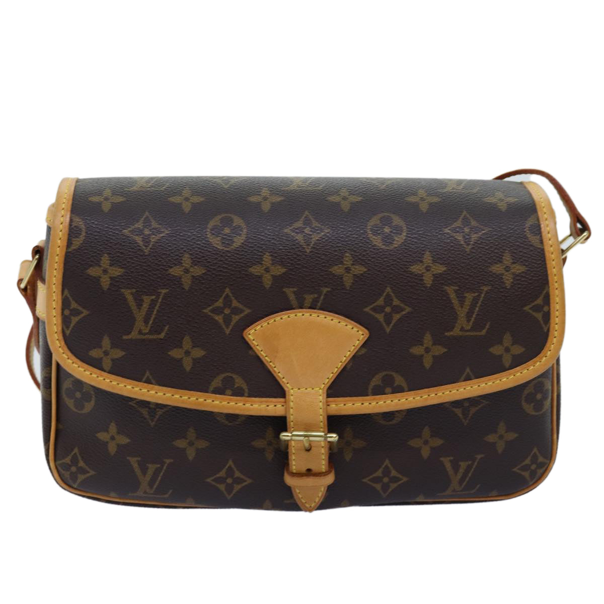 LOUIS VUITTON Monogram Sologne Shoulder Bag M42250 LV Auth am6211