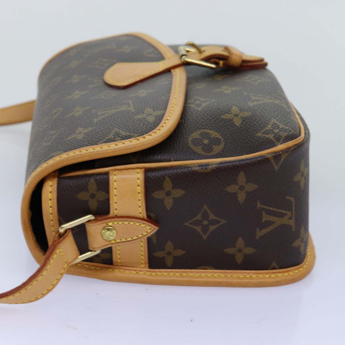 LOUIS VUITTON Monogram Sologne Shoulder Bag M42250 LV Auth am6211