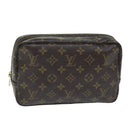 LOUIS VUITTON Monogram Trousse Toilette 23 Clutch Bag M47524 LV Auth am6217-1