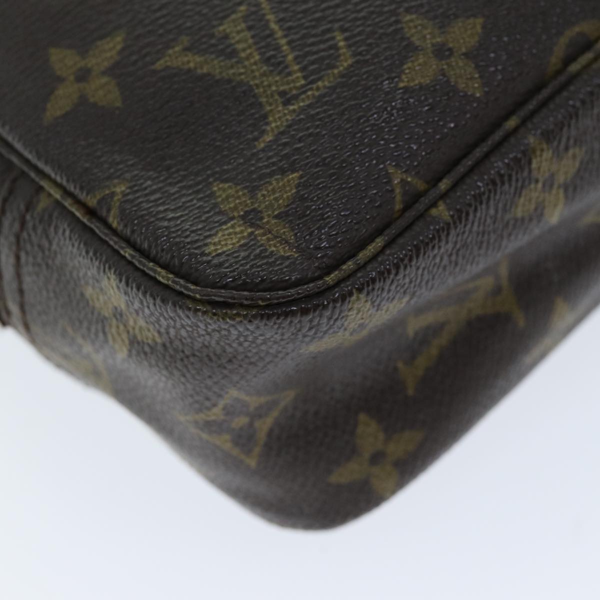 LOUIS VUITTON Monogram Trousse Toilette 23 Clutch Bag M47524 LV Auth am6217