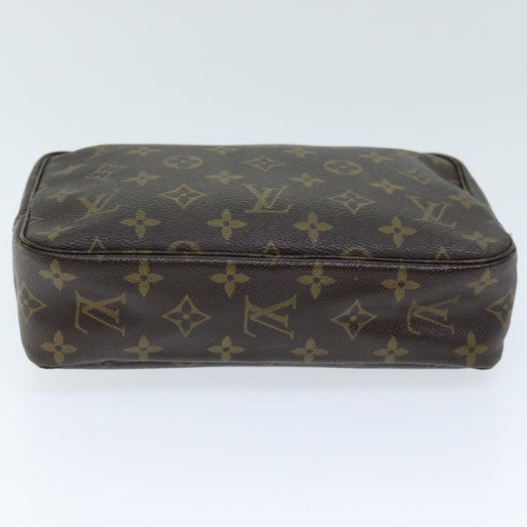 LOUIS VUITTON Monogram Trousse Toilette 23 Clutch Bag M47524 LV Auth am6217