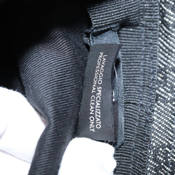 GUCCI GG Canvas Hat M Black Auth am6222