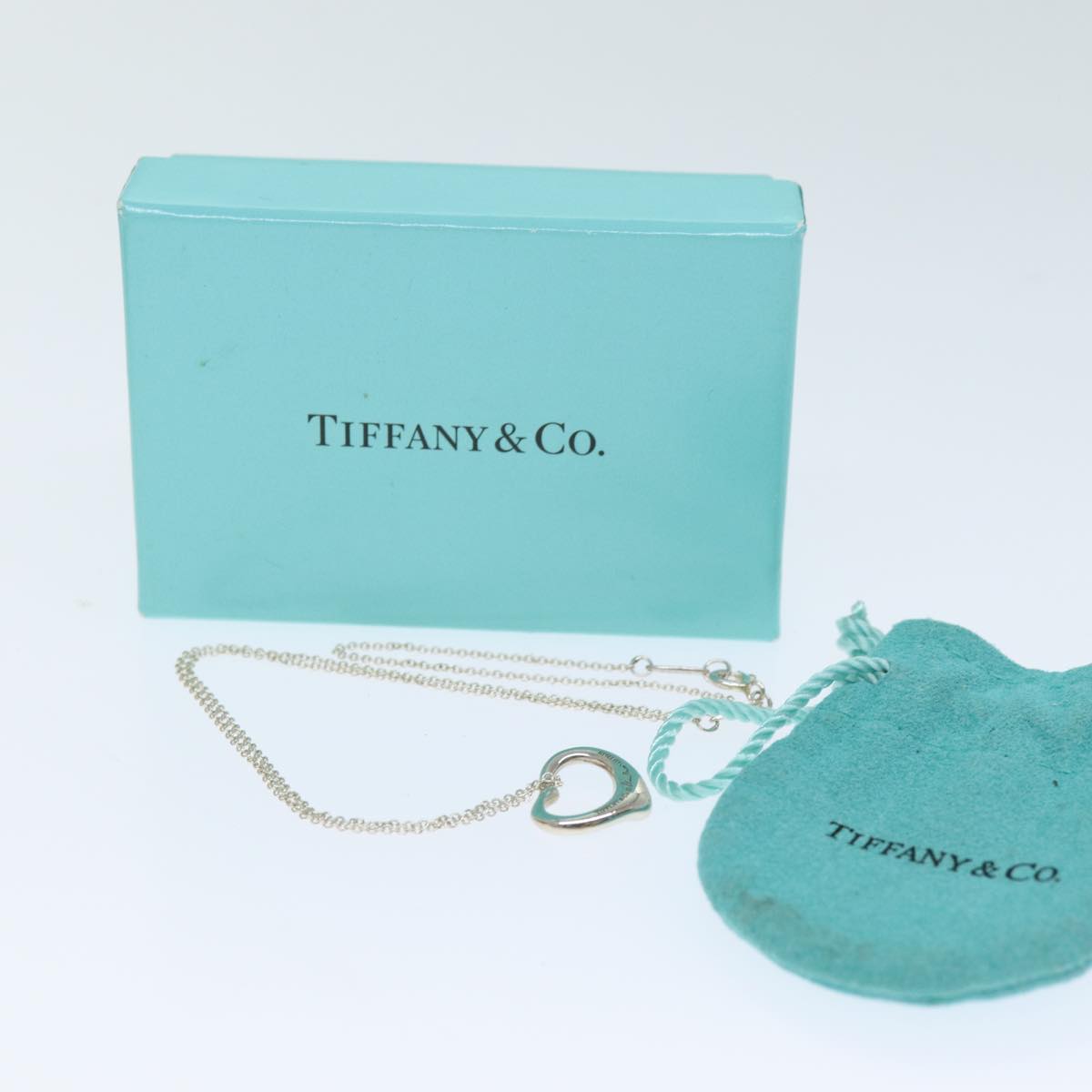TIFFANY&Co. Necklace Ag925 Silver Auth am6228
