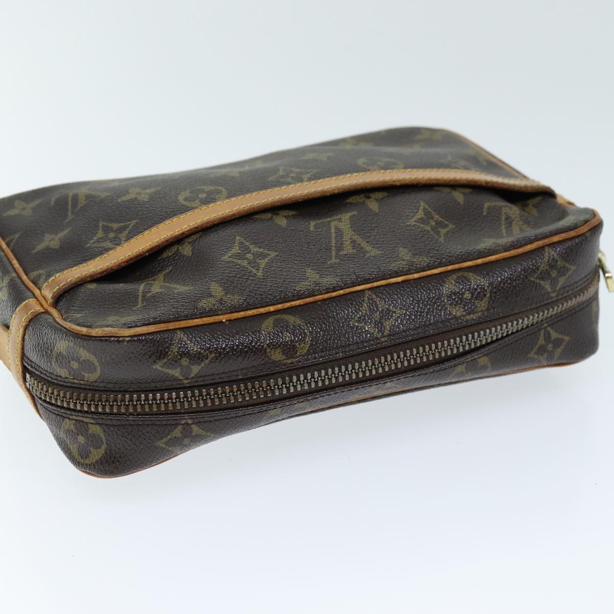 LOUIS VUITTON Monogram Compiegne 23 Clutch Bag M51847 LV Auth am6246