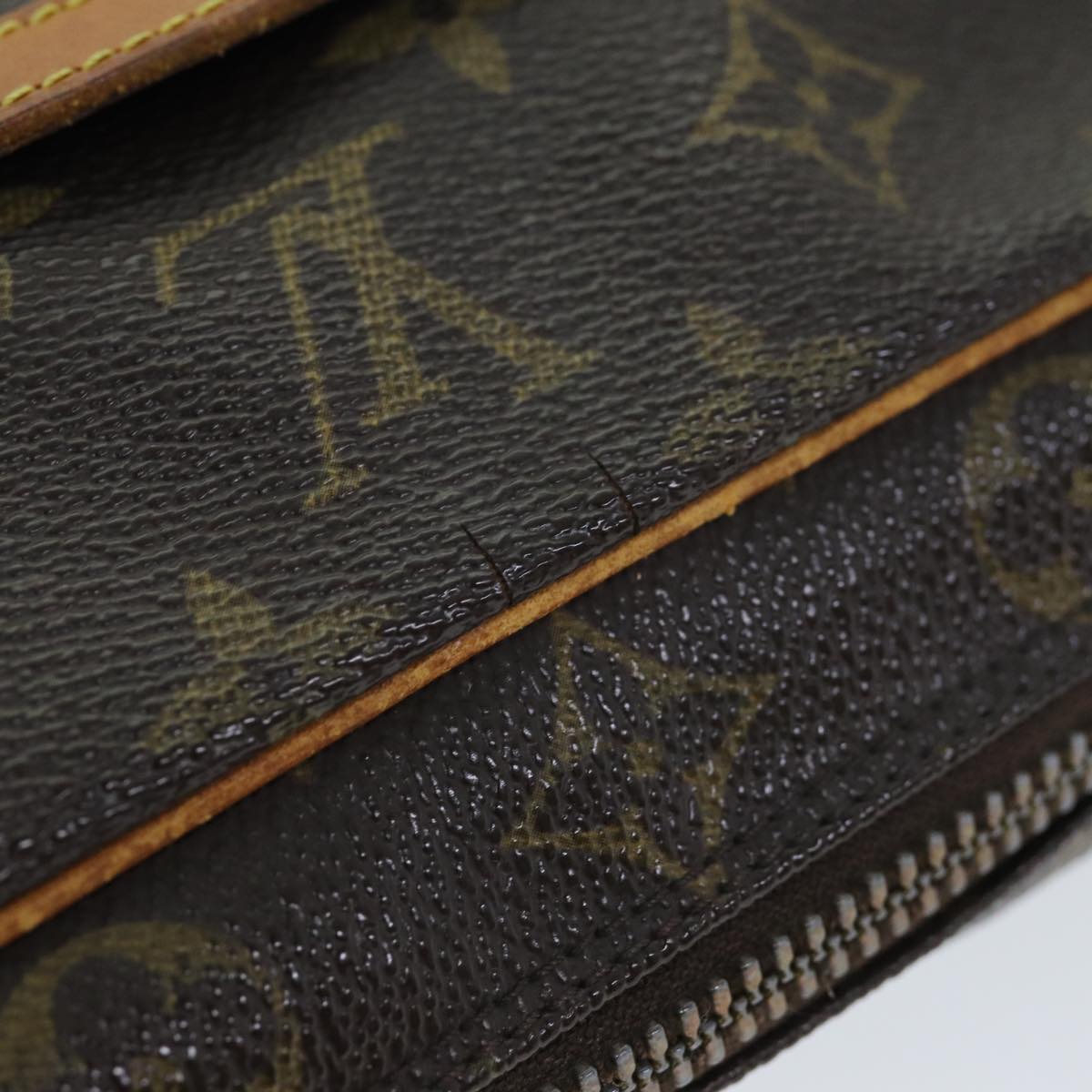 LOUIS VUITTON Monogram Compiegne 23 Clutch Bag M51847 LV Auth am6246