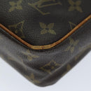 LOUIS VUITTON Monogram Compiegne 23 Clutch Bag M51847 LV Auth am6246-8