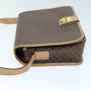 CELINE Macadam Canvas Shoulder Bag PVC Brown Auth am6264-5