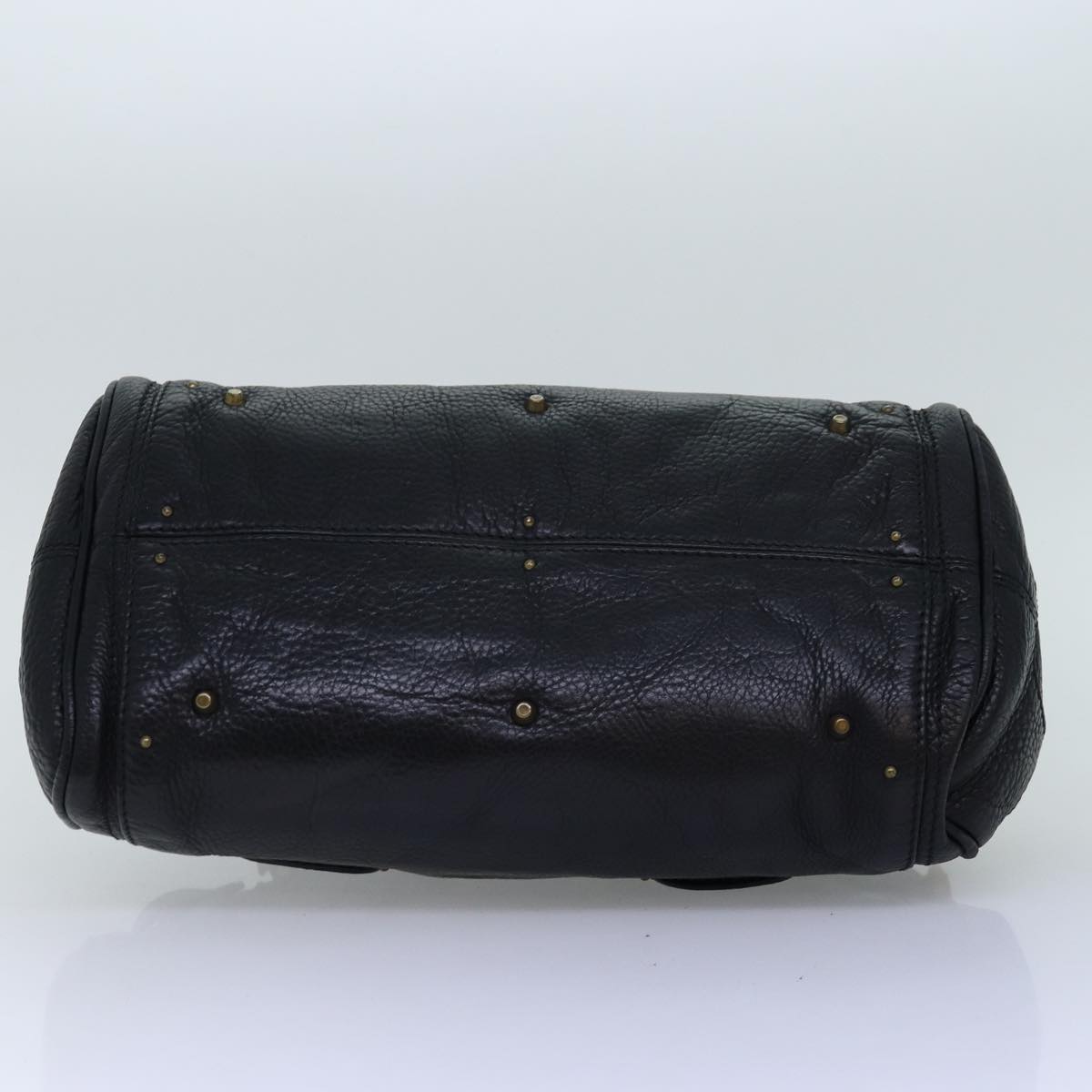 Chloe Paddington Hand Bag Leather Black Auth am6266