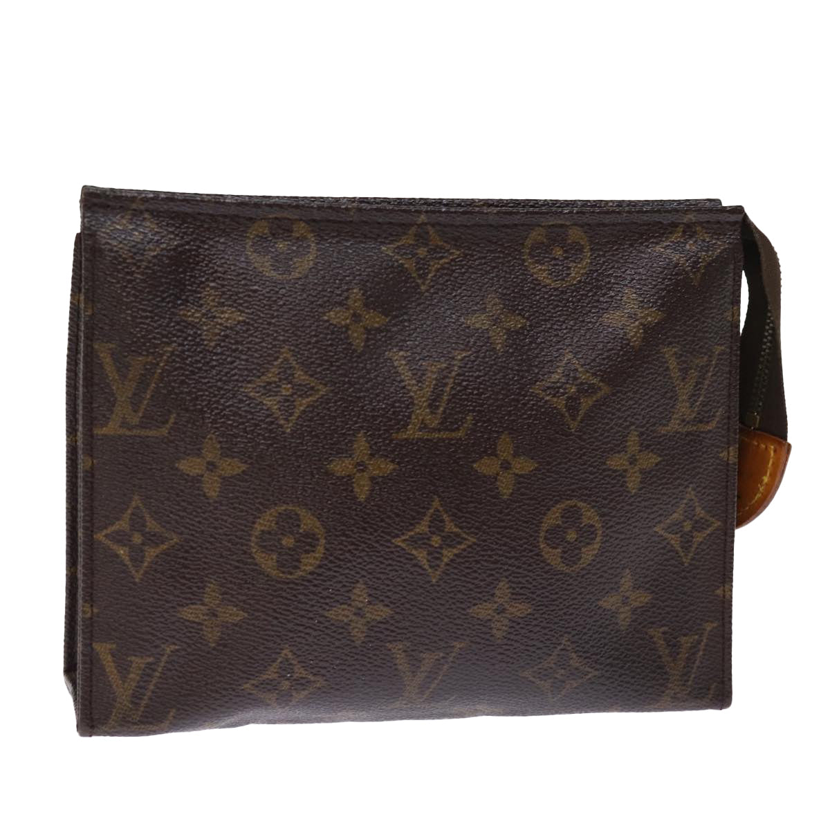 LOUIS VUITTON Monogram Poche Toilette 19 Pouch M47544 LV Auth am6268