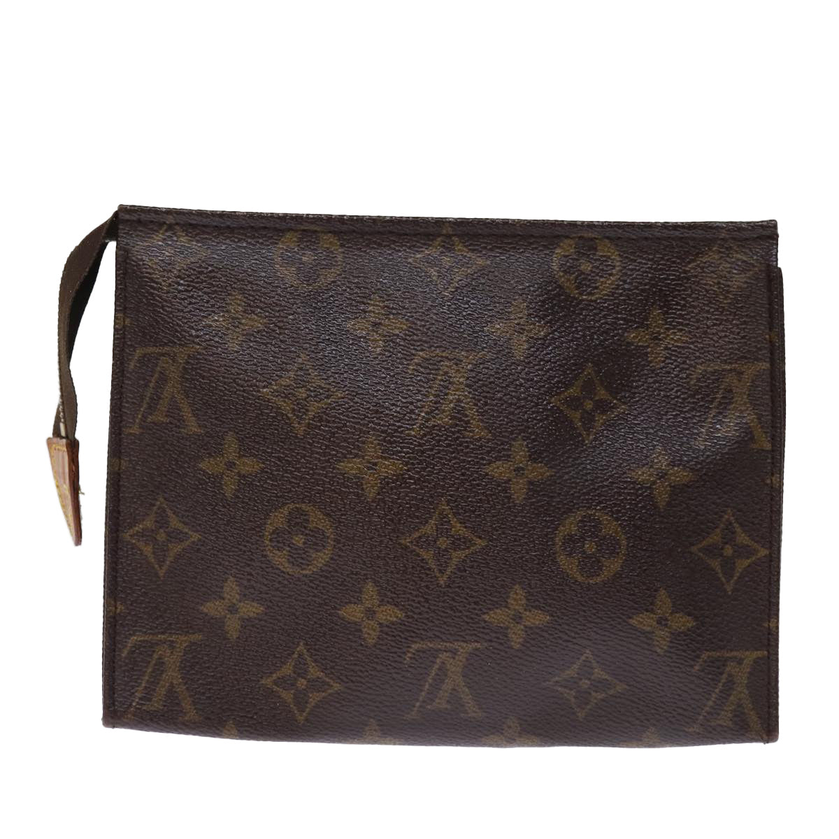 LOUIS VUITTON Monogram Poche Toilette 19 Pouch M47544 LV Auth am6268 - 0