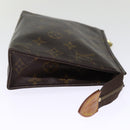LOUIS VUITTON Monogram Poche Toilette 19 Pouch M47544 LV Auth am6268-4