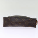 LOUIS VUITTON Monogram Poche Toilette 19 Pouch M47544 LV Auth am6268-6