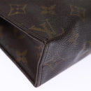 LOUIS VUITTON Monogram Poche Toilette 19 Pouch M47544 LV Auth am6268-7