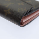 LOUIS VUITTON Monogram Portefeuille Sarah Rose Valerine M62235 LV Auth am6274-16