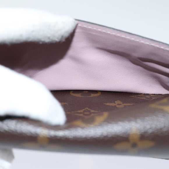 LOUIS VUITTON Monogram Portefeuille Sarah Rose Valerine M62235 LV Auth am6274