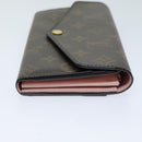LOUIS VUITTON Monogram Portefeuille Sarah Rose Valerine M62235 LV Auth am6274-3