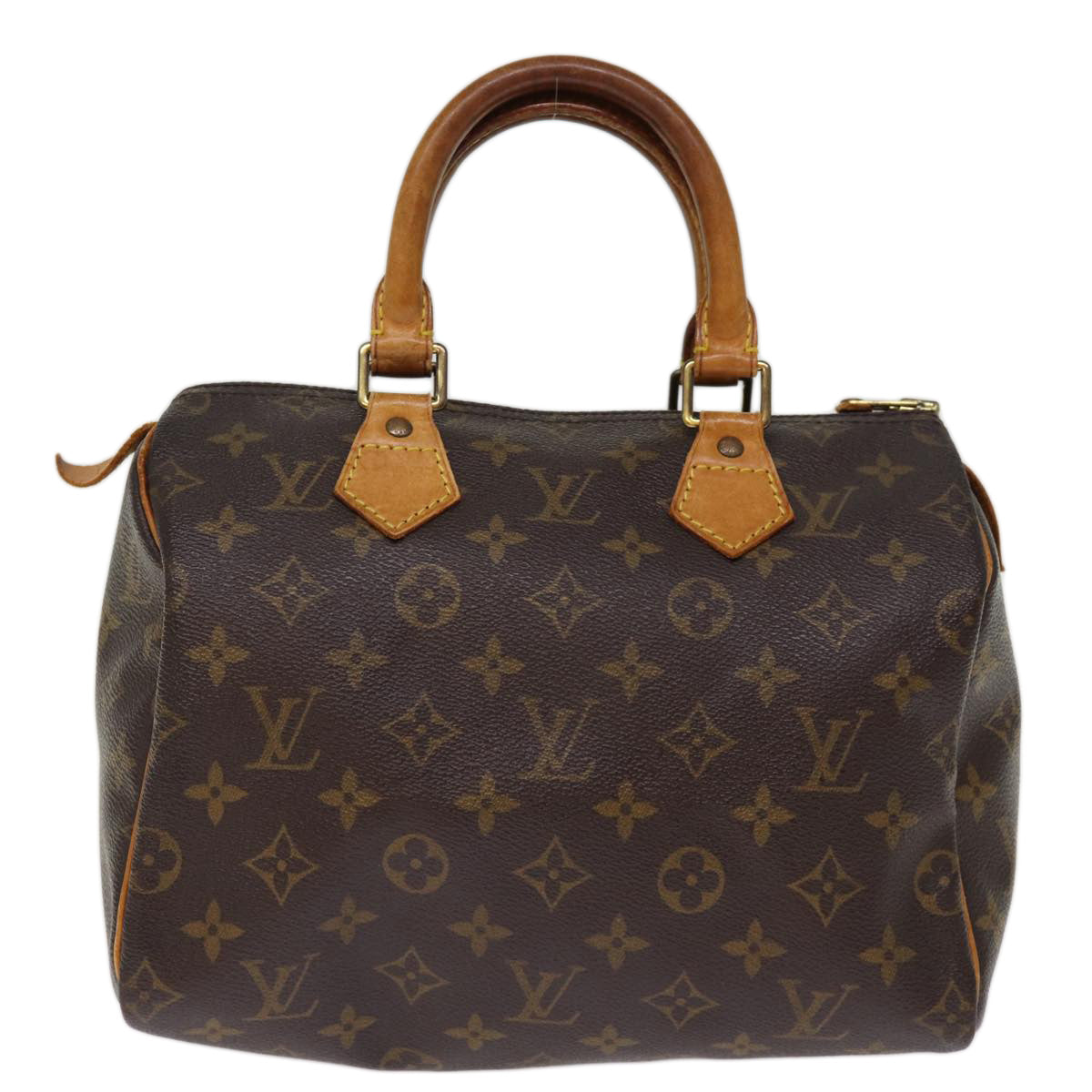 LOUIS VUITTON Monogram Speedy 25 Hand Bag M41528 LV Auth am6280