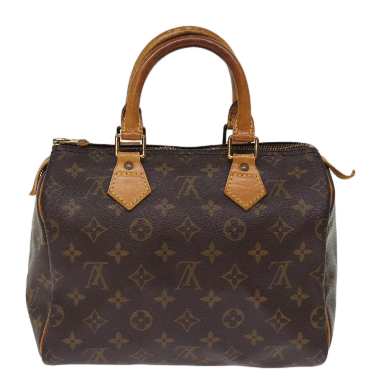 LOUIS VUITTON Monogram Speedy 25 Hand Bag M41528 LV Auth am6280