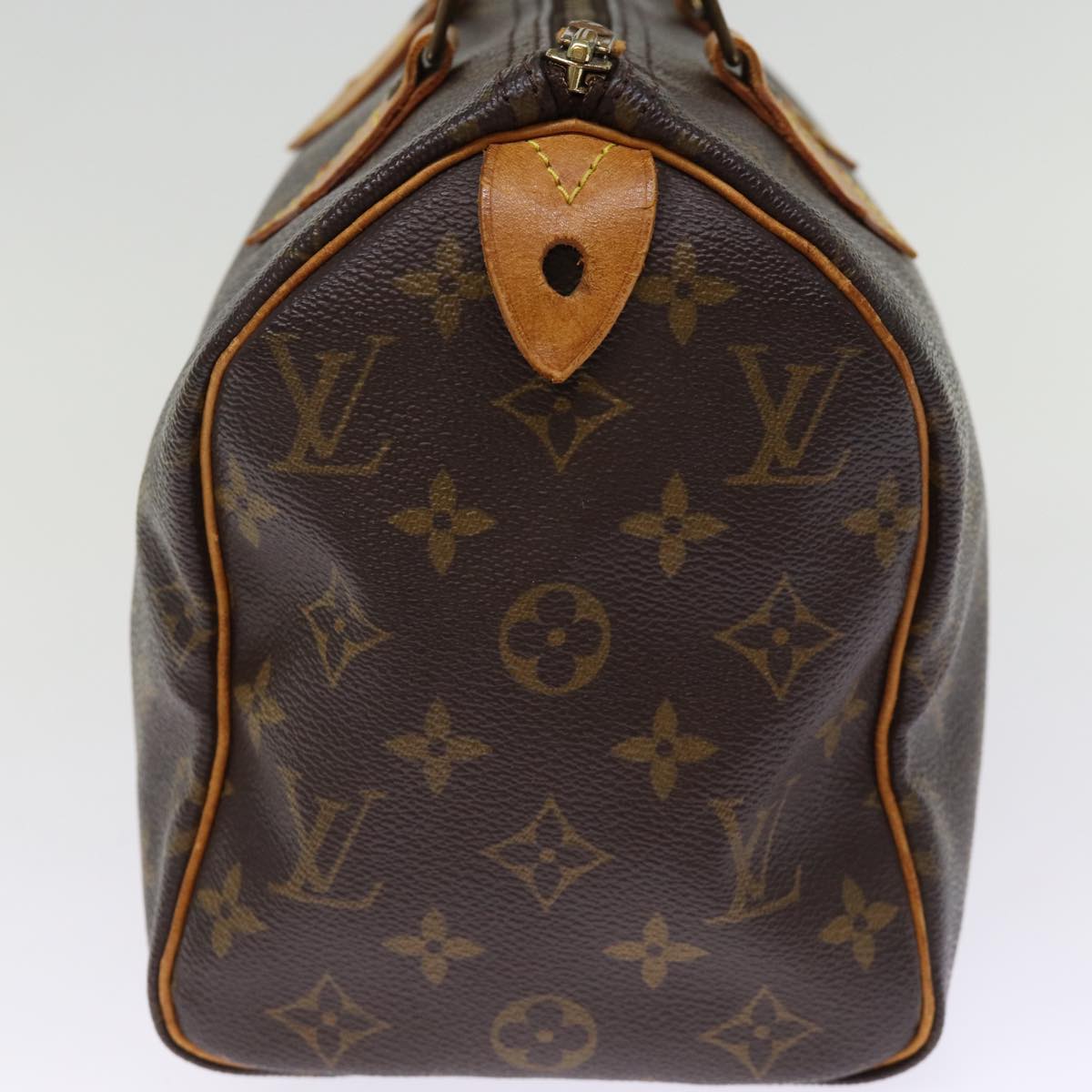 LOUIS VUITTON Monogram Speedy 25 Hand Bag M41528 LV Auth am6280