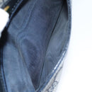 GUCCI GG Supreme Sherry Line Shoulder Bag PVC Navy Red 56 02 004 Auth am6288-21