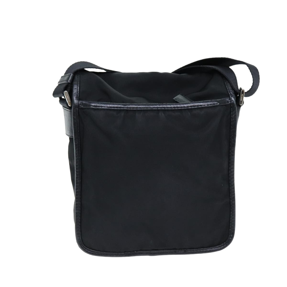 PRADA Shoulder Bag Nylon Black Auth am6294 - 0