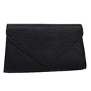 LOUIS VUITTON Epi Art Deco Clutch Bag Black M52632 LV Auth am6314-1