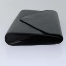 LOUIS VUITTON Epi Art Deco Clutch Bag Black M52632 LV Auth am6314-4