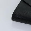 LOUIS VUITTON Epi Art Deco Clutch Bag Black M52632 LV Auth am6314-14
