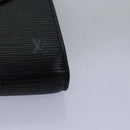 LOUIS VUITTON Epi Art Deco Clutch Bag Black M52632 LV Auth am6314-15