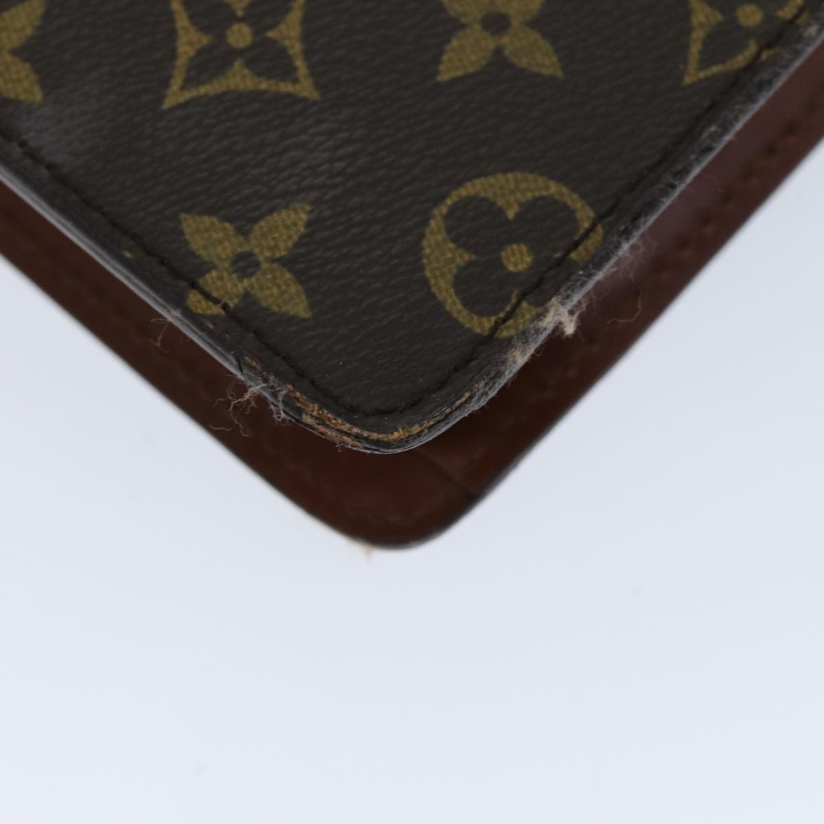 LOUIS VUITTON Monogram Porte Documents Bandouliere Bag M53338 LV Auth am6315