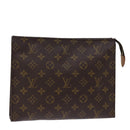 LOUIS VUITTON Monogram Poche Toilette 26 Pouch M47542 LV Auth am6319-1