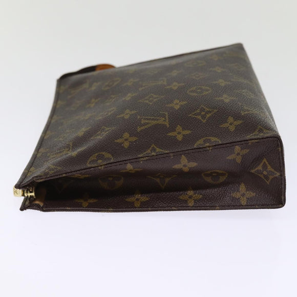 LOUIS VUITTON Monogram Poche Toilette 26 Pouch M47542 LV Auth am6319