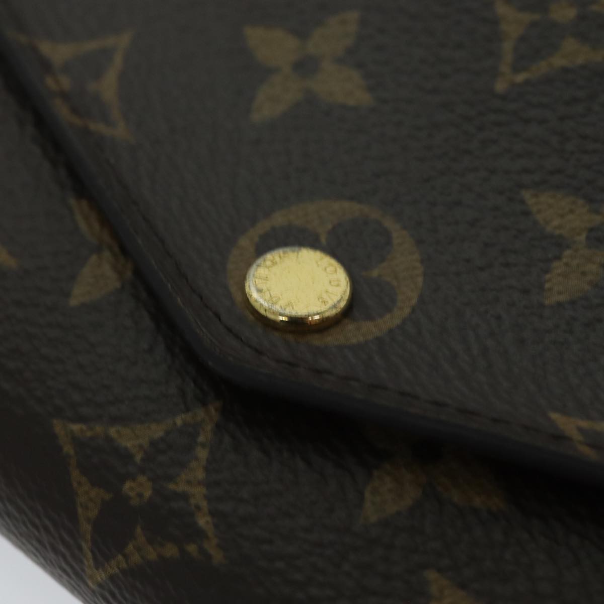 LOUIS VUITTON Monogram Portefeuille Sarah Rose Valerine M62235 LV Auth am6324