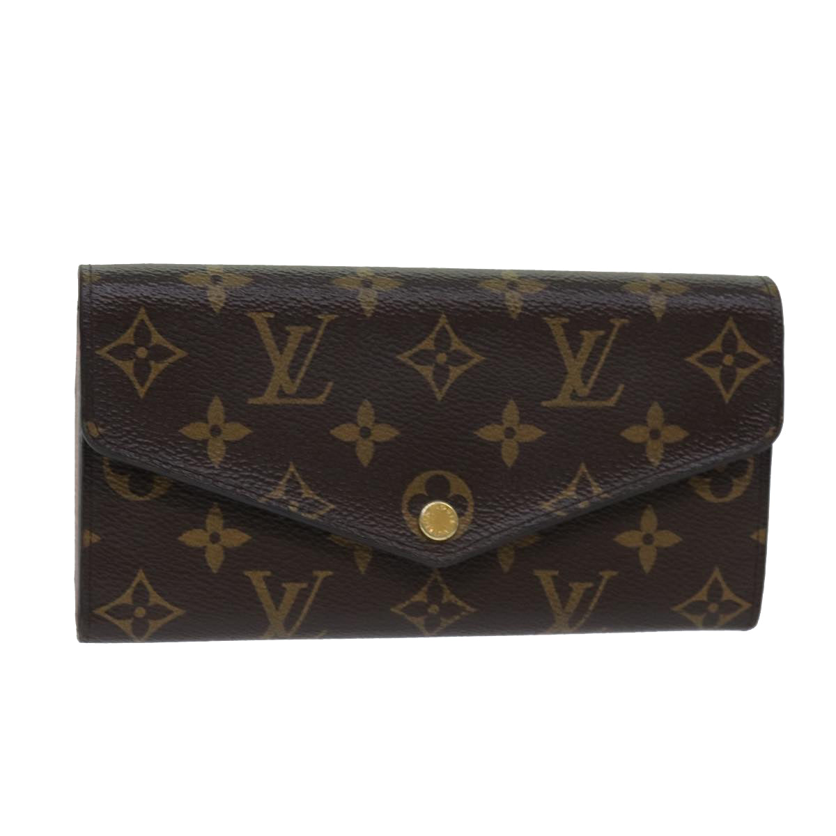 LOUIS VUITTON Monogram Portefeuille Sarah Rose Valerine M62235 LV Auth am6324