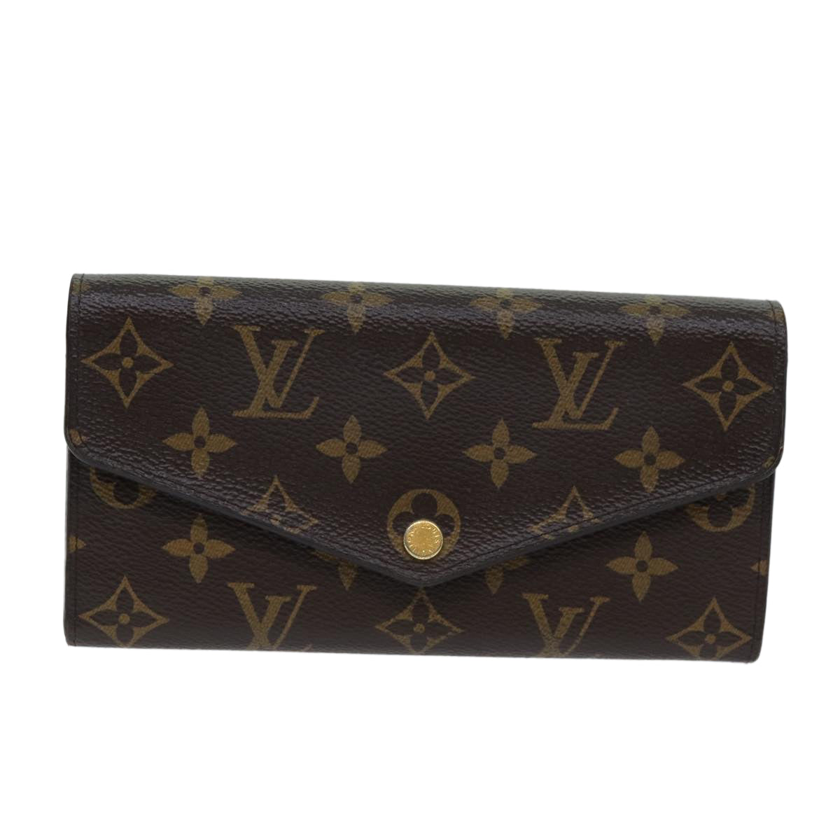 LOUIS VUITTON Monogram Portefeuille Sarah Rose Valerine M62235 LV Auth am6324