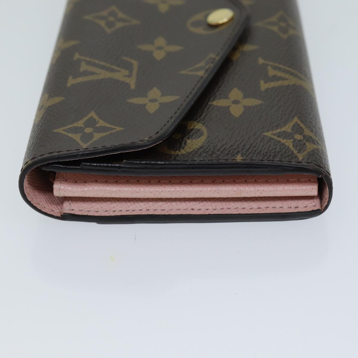 LOUIS VUITTON Monogram Portefeuille Sarah Rose Valerine M62235 LV Auth am6324