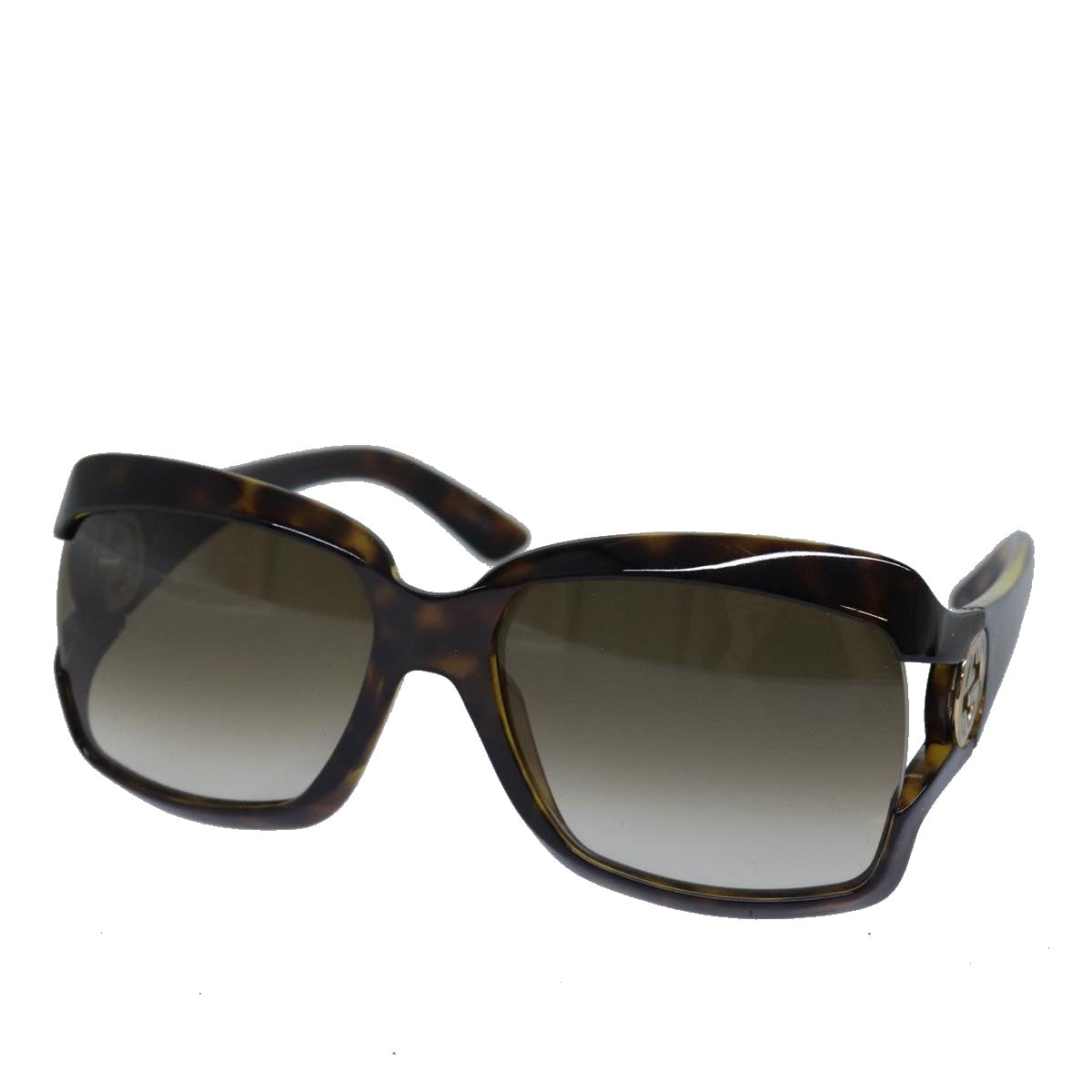 GUCCI Sunglasses Brown GG2598 Auth am6334