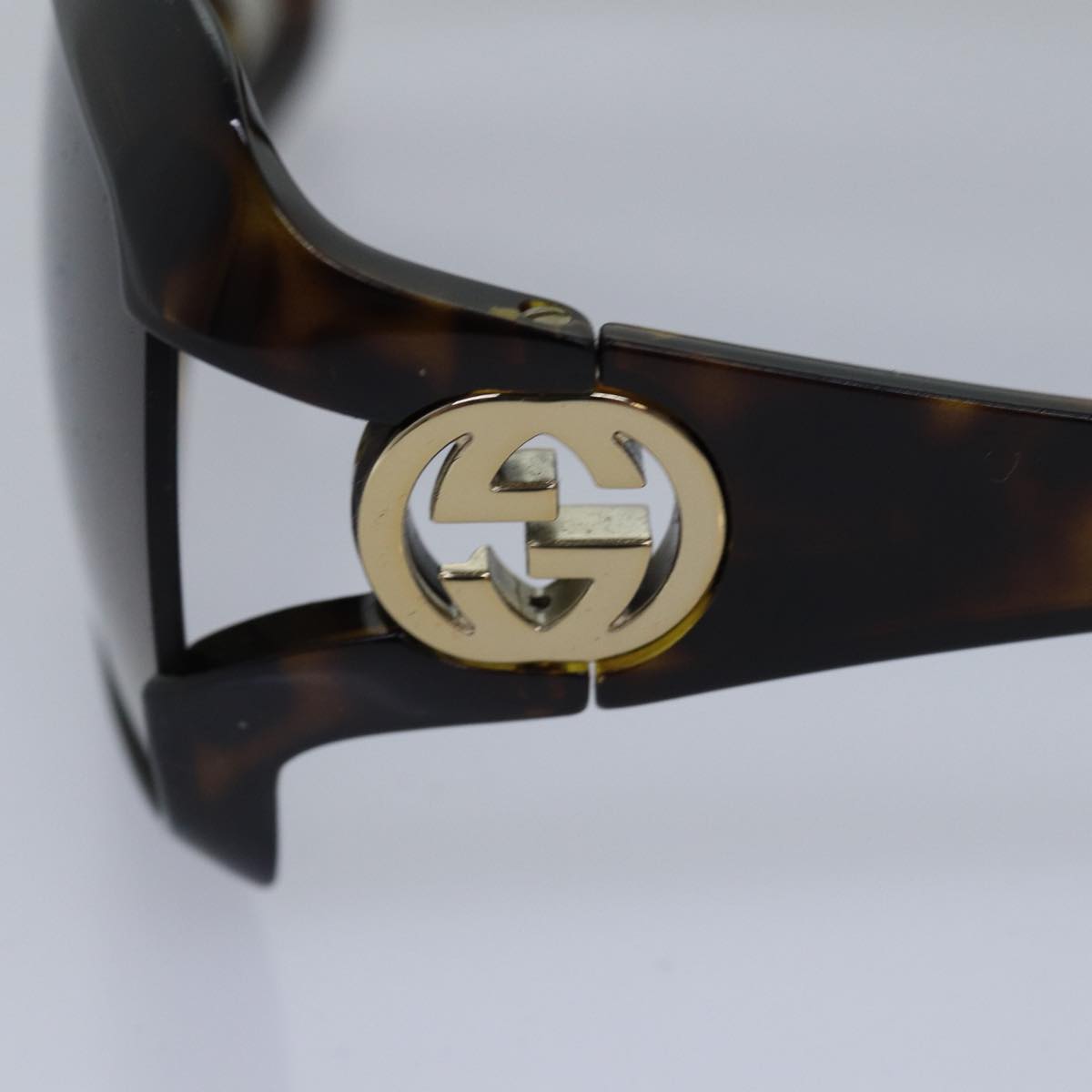 GUCCI Sunglasses Brown GG2598 Auth am6334