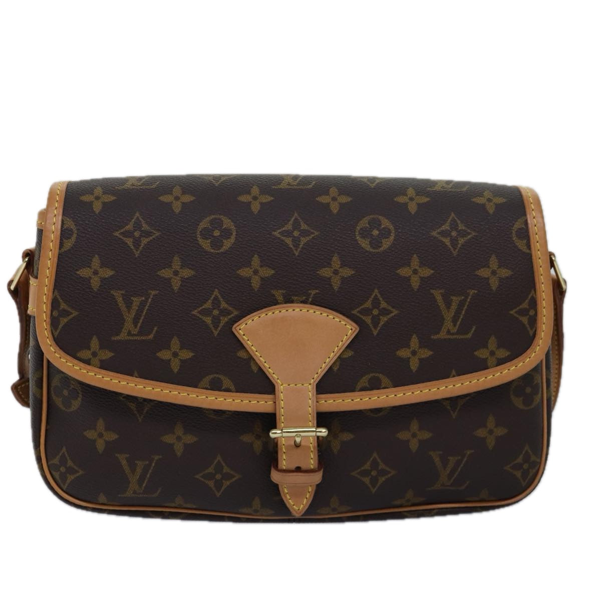 LOUIS VUITTON Monogram Sologne Shoulder Bag M42250 LV Auth am6340A