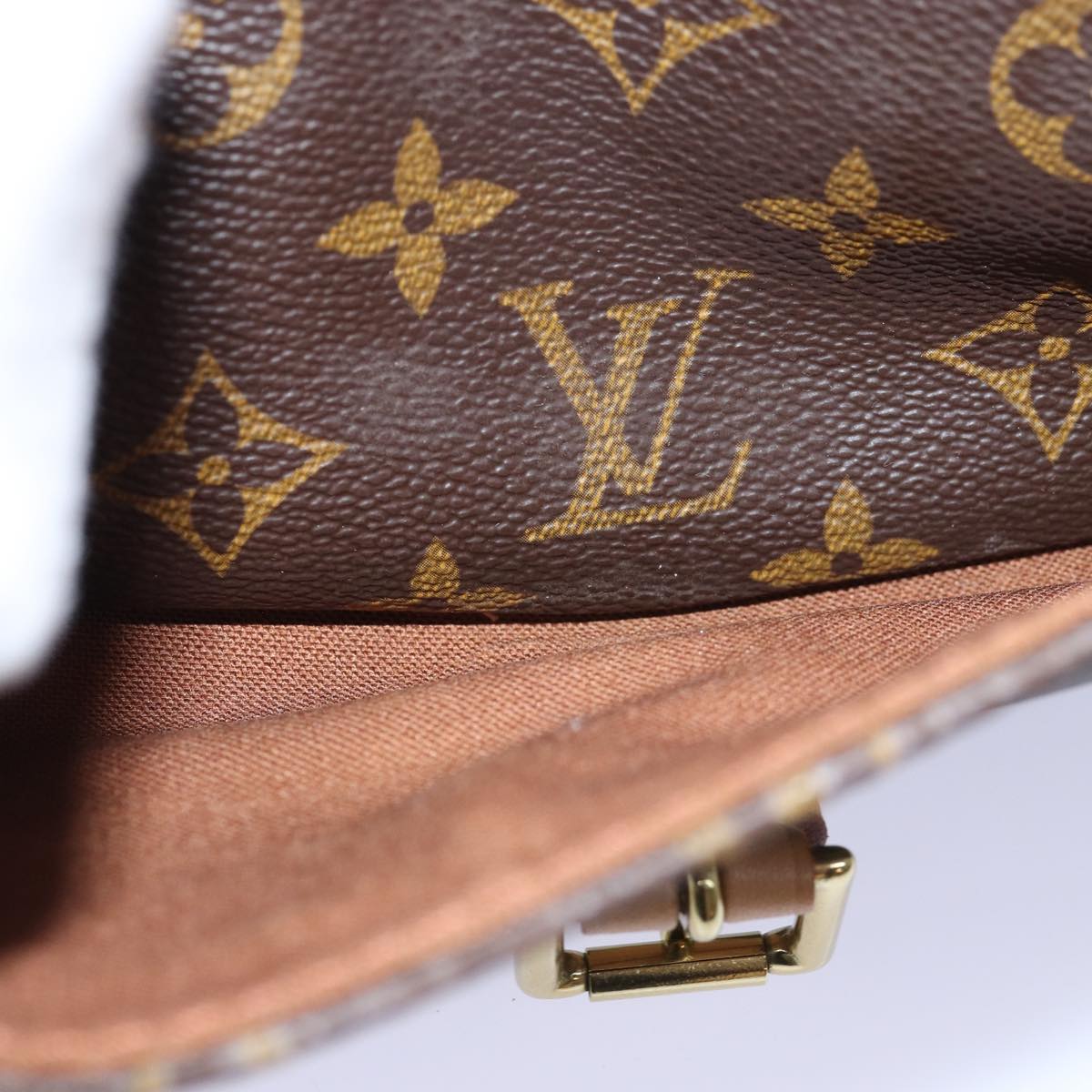 LOUIS VUITTON Monogram Sologne Shoulder Bag M42250 LV Auth am6340A