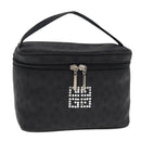 GIVENCHY Vanity Cosmetic Pouch Nylon Black Auth am6346-1