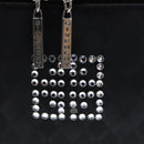 GIVENCHY Vanity Cosmetic Pouch Nylon Black Auth am6346-9