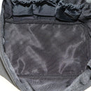 GIVENCHY Vanity Cosmetic Pouch Nylon Black Auth am6346-11