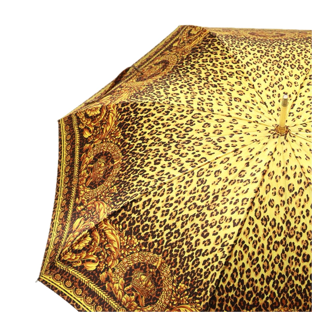 Gianni Versace Umbrella Nylon Yellow Auth am6353 - 0