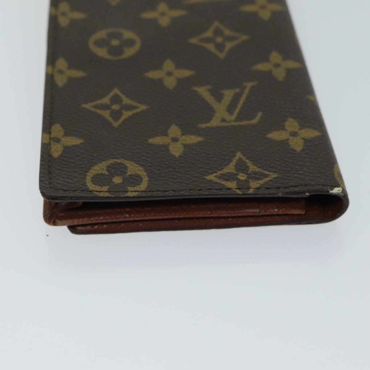 LOUIS VUITTON Monogram Porte Cartes Credit Billfold Wallet M60825 LV Auth am6359